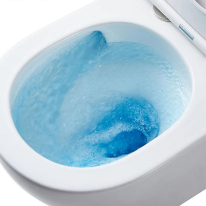 Væghængt Toilet Viva Tornado Uden Kravetavle med Låg Dæmpet Lukning Hvid 49x36x36 cm