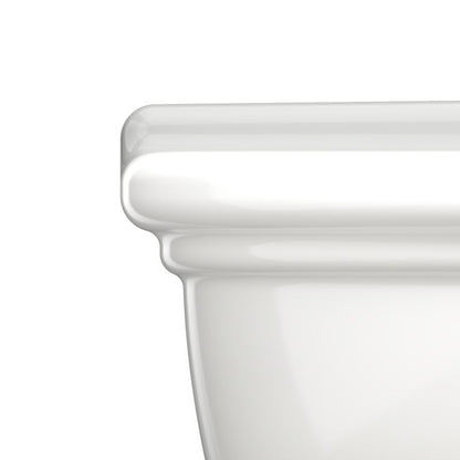 Væghængt Toilet Endell Hvid med Låg og Hvirvelskyl
