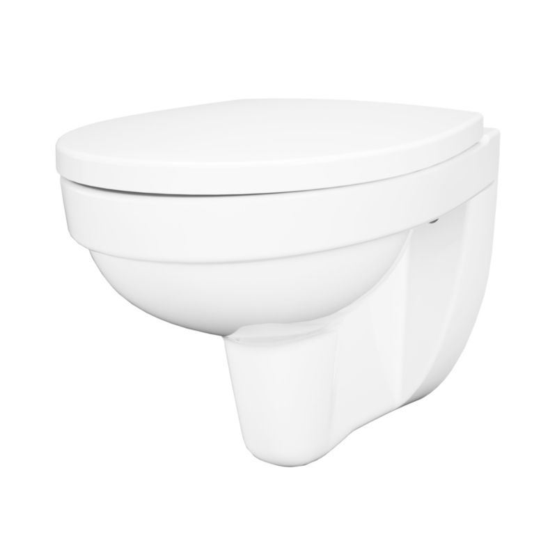 Væghængt Toilet Tasi 36x51x36 cm Hvid | 5063022514912