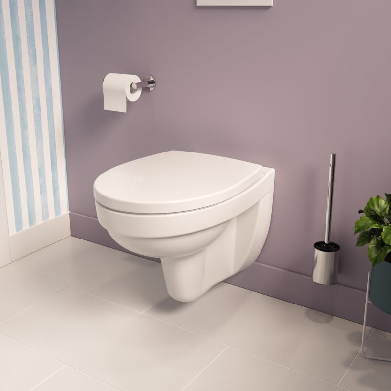 Væghængt Toilet Tasi 36x51x36 cm Hvid | 5063022514912