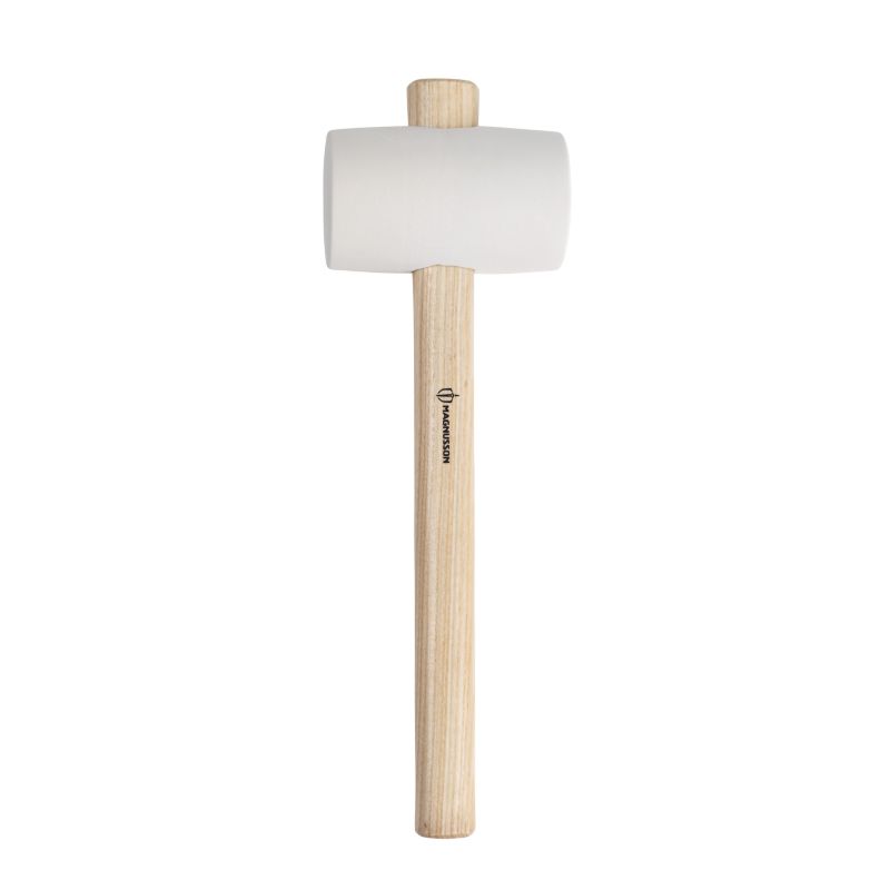 Magnusson gummihammer 453 g hvid