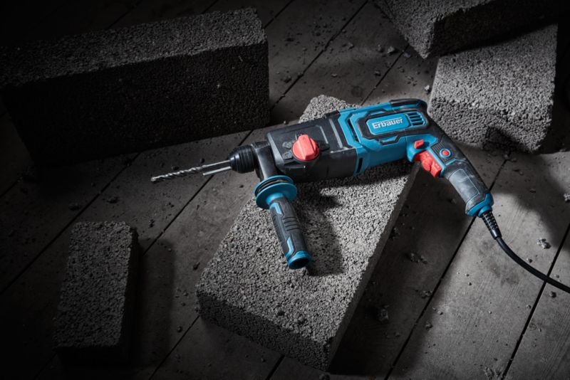 Erbauer SDS+ borehammer 750 W 2 kg