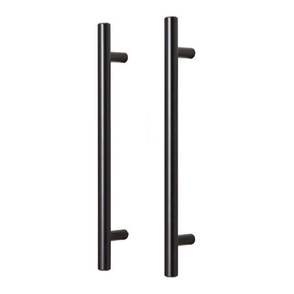Møbelgreb Annatto 22 cm Sort Stål 2-Pak