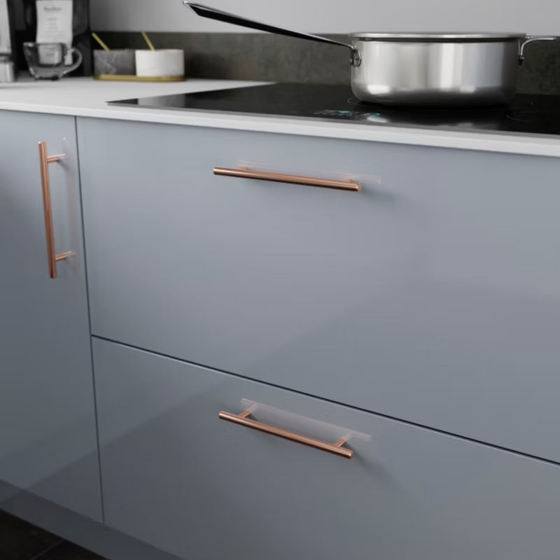 Møbelgreb Annatto T 220 mm Kobber 2-Pak