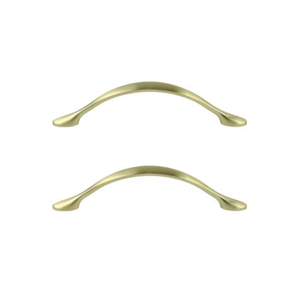 Møbelgreb Chervil 15,9 cm Børstet Messing 2 Stk