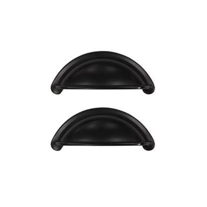 Møbelgreb Chervil 9,5 cm Sort Mat 2 Stk