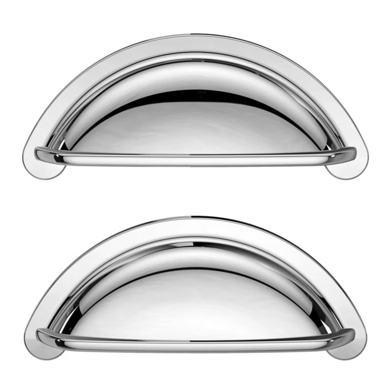 Møbelgreb Chervil Skalgreb 94 mm Krom 2-Pak