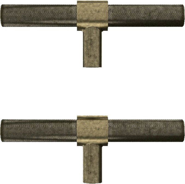 Møbelgreb Dukkah T 95 mm Antik Messing 2-Pak