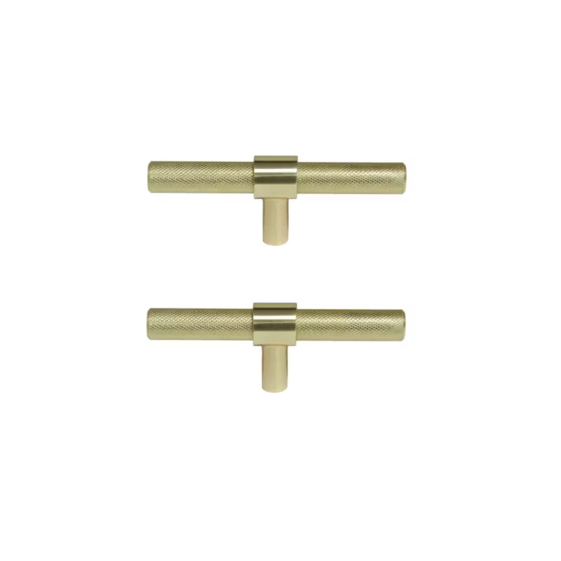 Møbelgreb Dukkah T 9,5 cm Messing 2-Pak