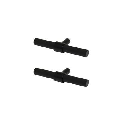 Møbelgreb Dukkah T 95 mm Sort