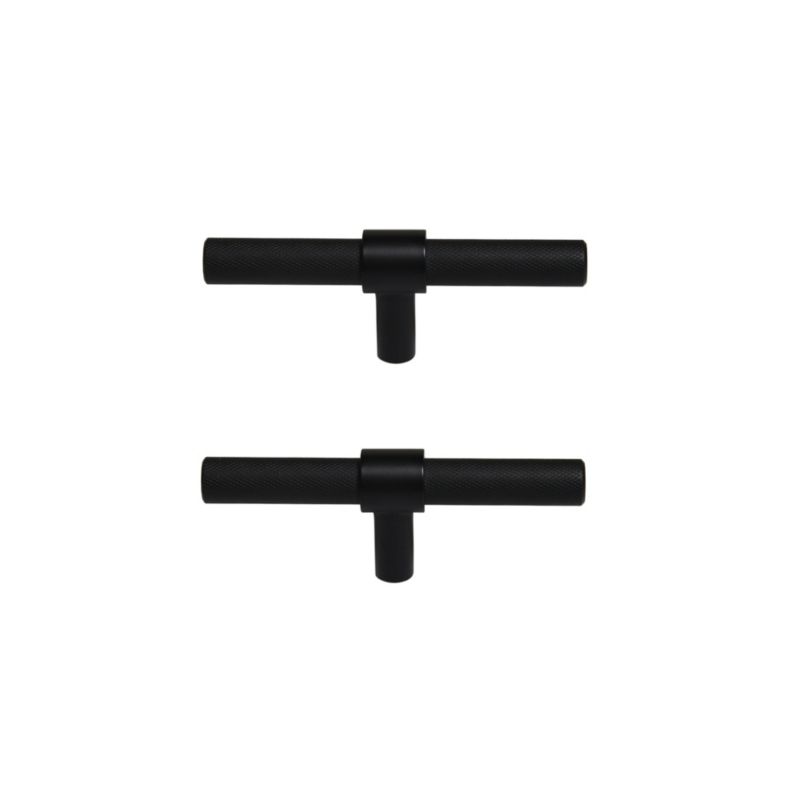 Møbelgreb Dukkah T 95 mm Sort