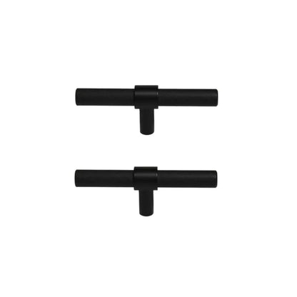 Møbelgreb Dukkah T 95 mm Sort