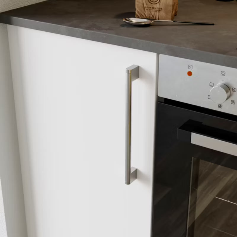 Møbelgreb Khara 28,4 cm Børstet Nikkel 2 Stk.