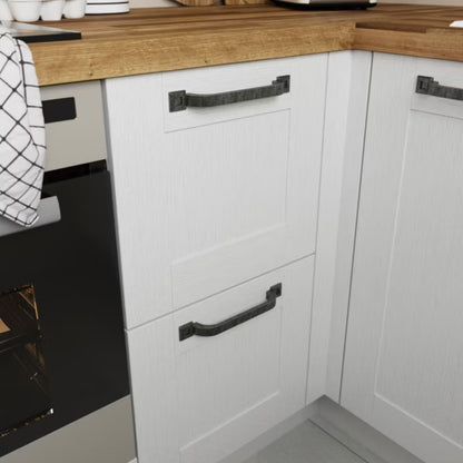 Møbelgreb Murri 220 mm Antik Tin 2 Stk
