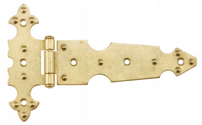 Møbelhængsel Dekorativ 77x123 mm Guld