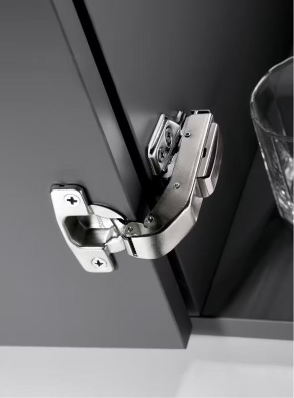 Møbelhængsler 90 Grader Soft Close Clip-On 20 Stk Nikkel