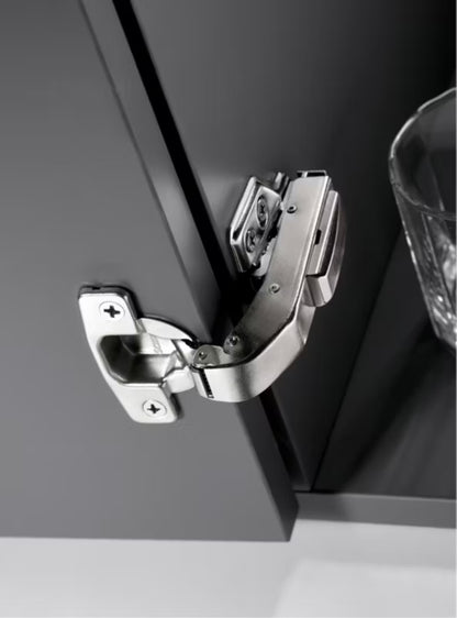Møbelhængsler 90 Grader Soft Close Clip-On 20 Stk Nikkel