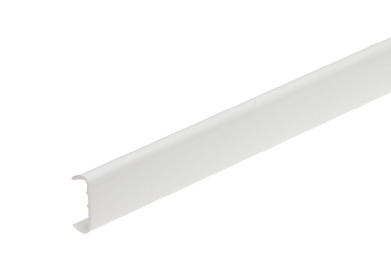 Møbelprofil Hvid RAL9003 Mat 260x1,8x0,2 cm PVC