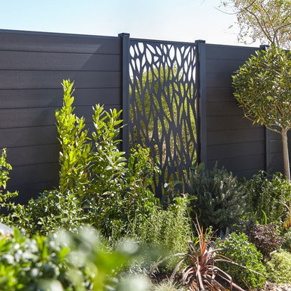 Blooma Neva dekorativt modul i aluminium 88 x 179 cm grå