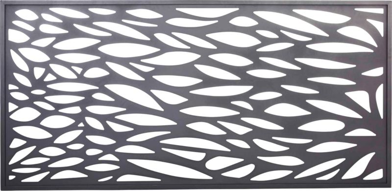 Blooma Neva dekorativt modul i aluminium 88 x 179 cm grå