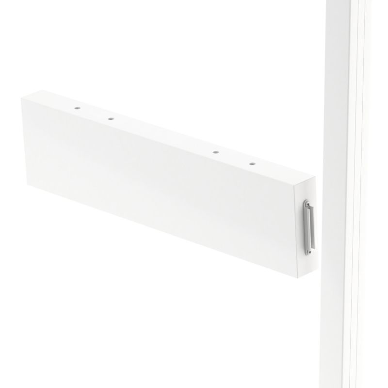 GoodHome Alara modul 50 x 12,5 cm hvid med brandmodstandsklasse
