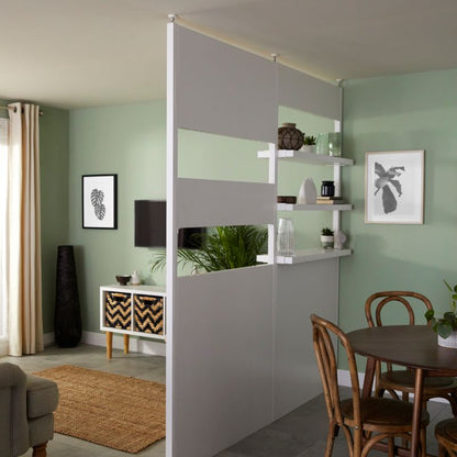 GoodHome Alara modul 50 x 12,5 cm til maling hvid
