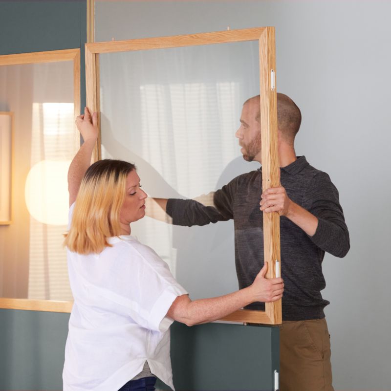 GoodHome Alara modul 50 x 12,5 cm til maling hvid