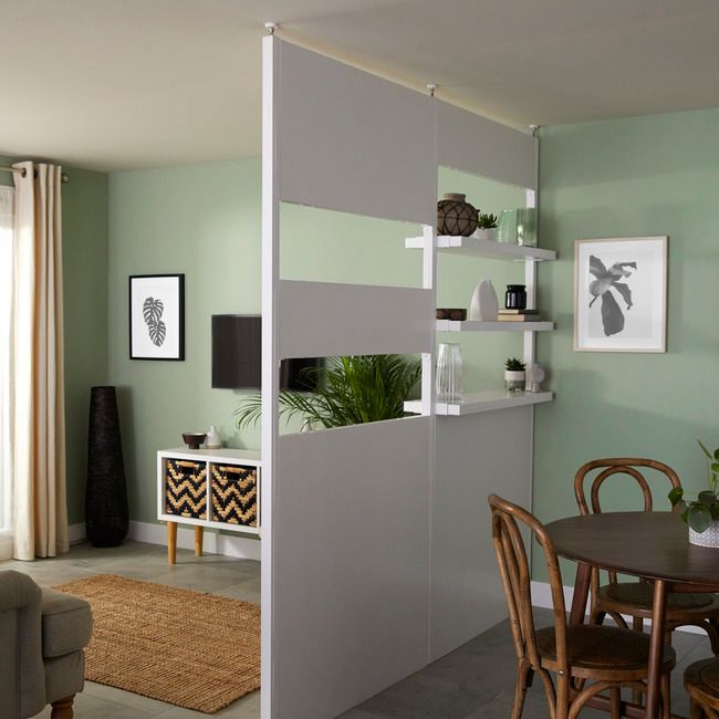 GoodHome Alara modul 50 x 12,5 cm til maling hvid