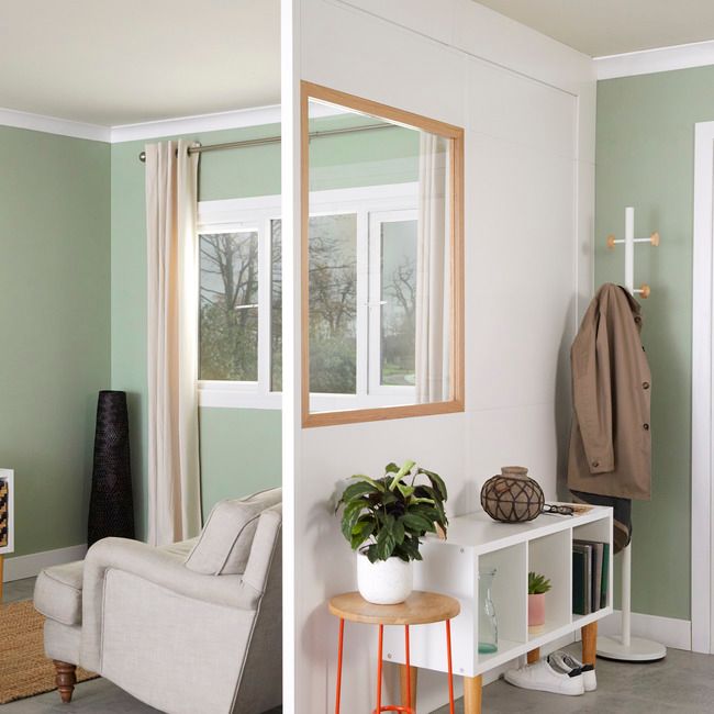 GoodHome Alara modul 50 x 12,5 cm til maling hvid