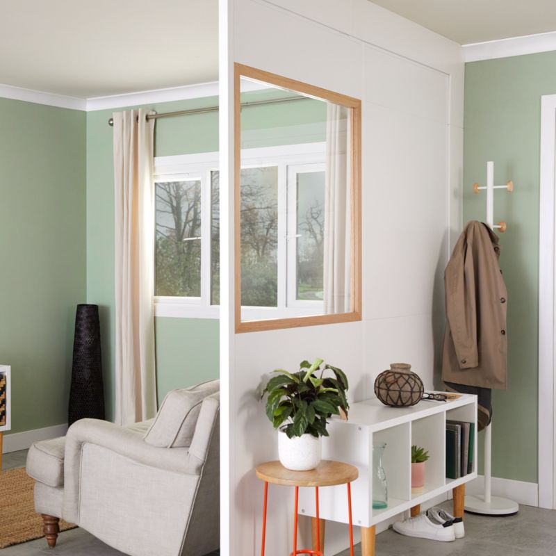 GoodHome Alara modul 50 x 25 cm til maling hvid