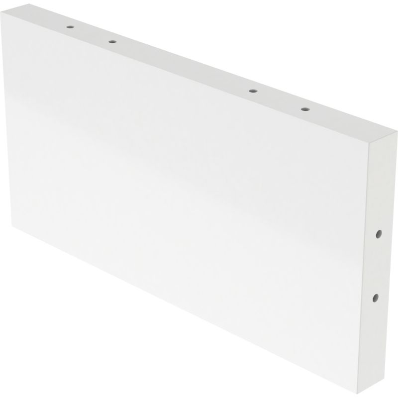GoodHome Alara modul 50 x 25 cm til maling hvid
