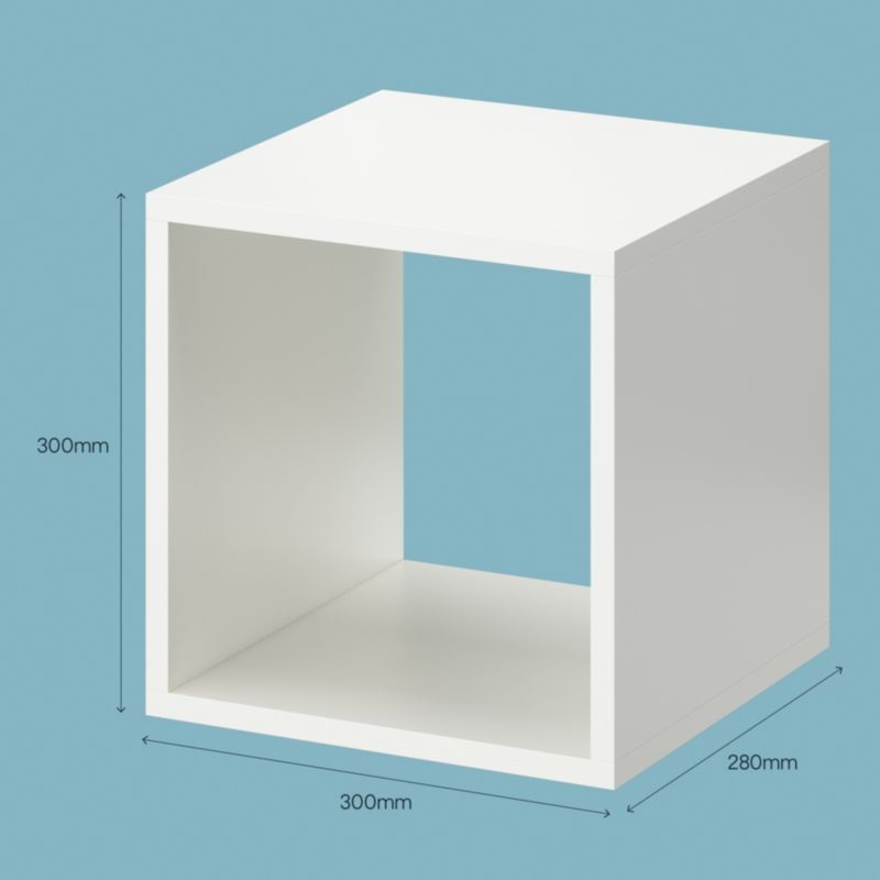 GoodHome Rigga modul 30 cm hvid