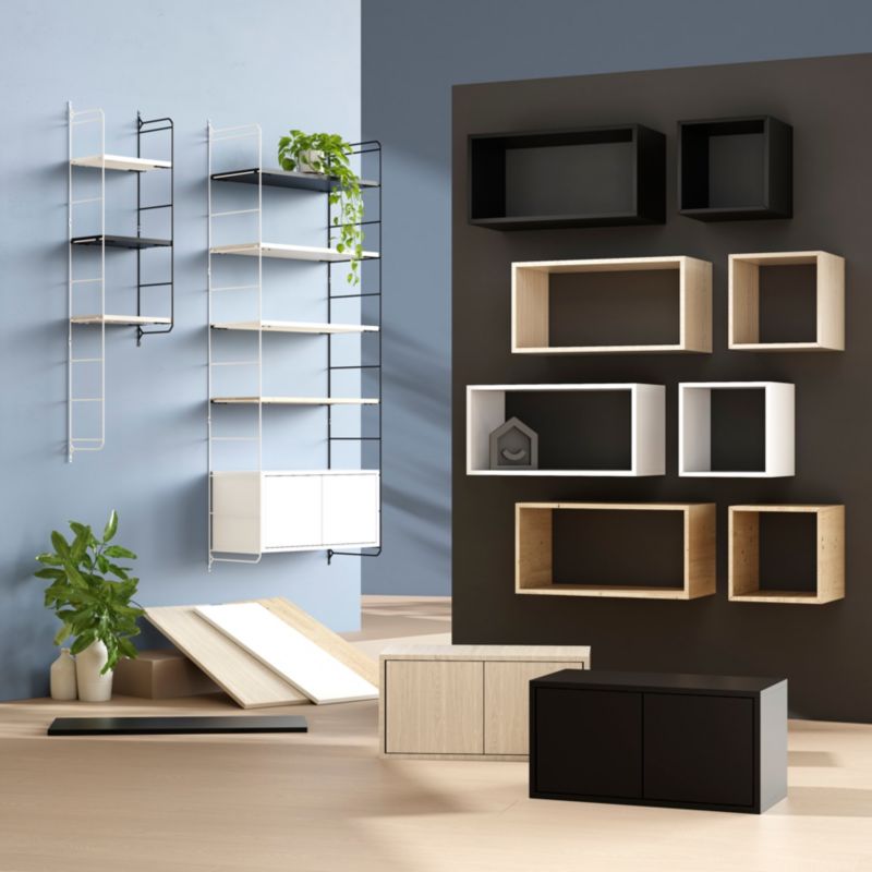 GoodHome Rigga modul 30 cm sort