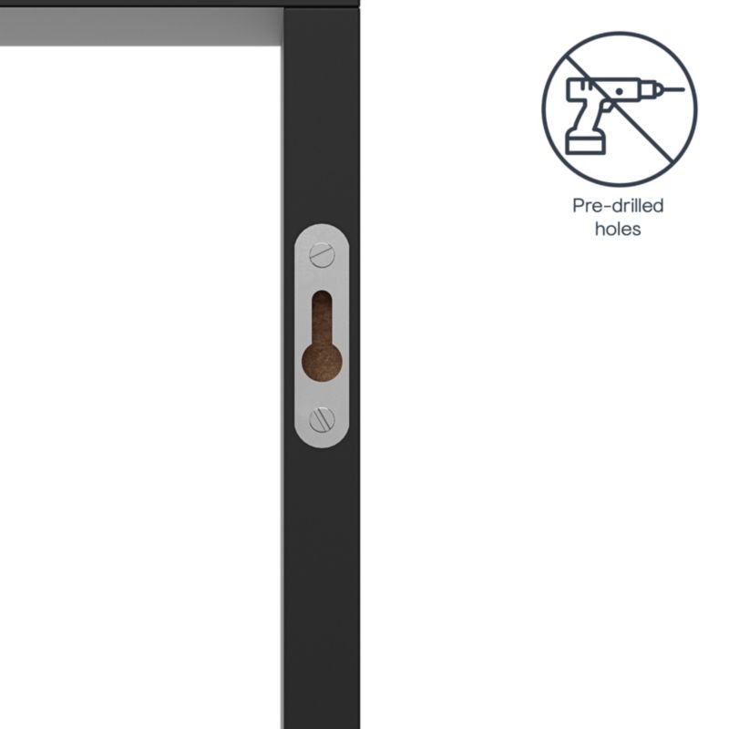 GoodHome Rigga modul 30 cm sort