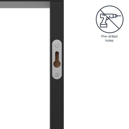 GoodHome Rigga modul 30 cm sort