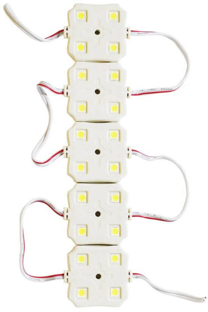 LED-modul 12 V 1,5 W 6500 K IP65 Kold Hvid