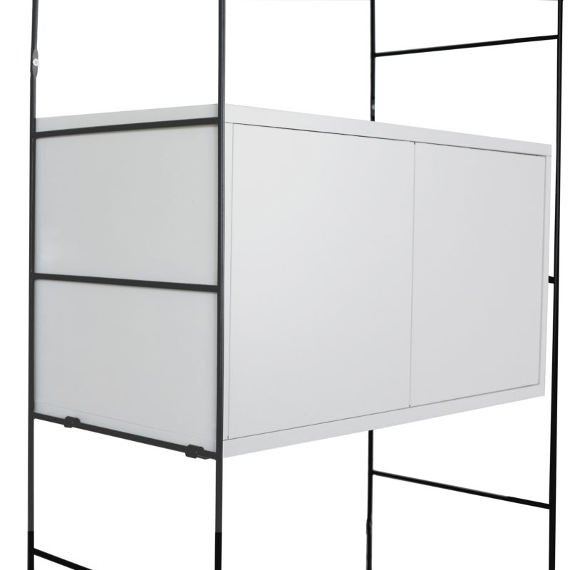 GoodHome Rigga modul med dør 60 cm hvid