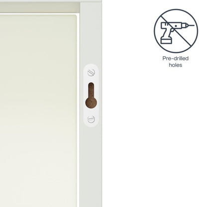 GoodHome Rigga modul med dør 60 cm hvid