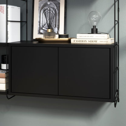 GoodHome Rigga modul med dør 60 cm sort