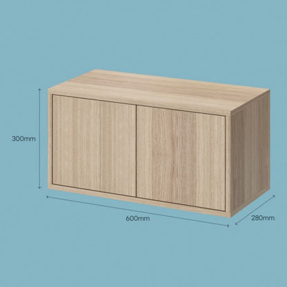 GoodHome Rigga modul med dør 60 cm egetræ