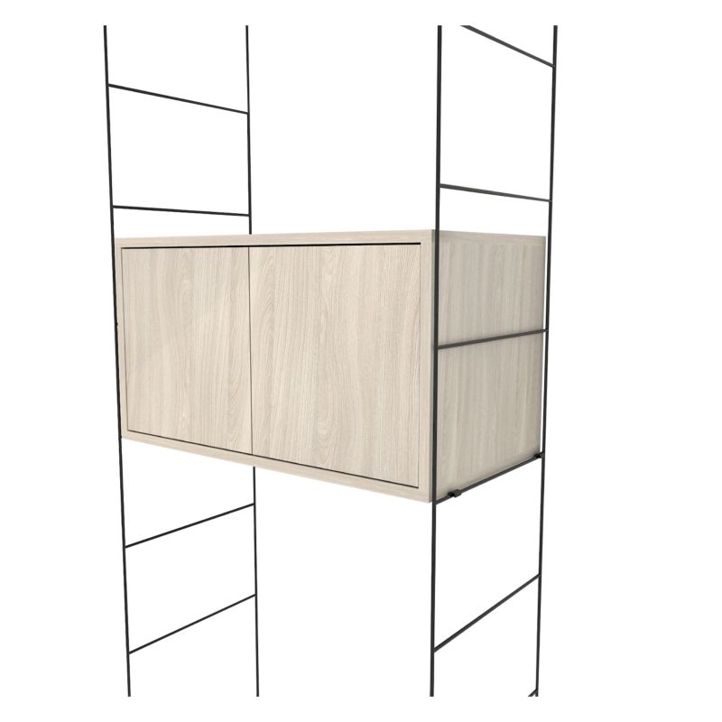 GoodHome Rigga modul med dør 60 cm egetræ