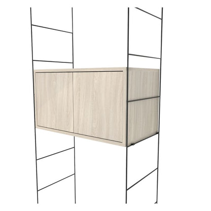 GoodHome Rigga modul med dør 60 cm egetræ