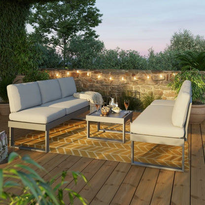 Modulært terrassemøbelsæt GoodHome Moorea til 6 personer