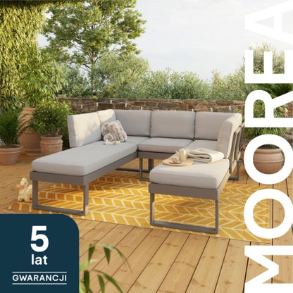 Modulært terrassemøbelsæt GoodHome Moorea til 6 personer
