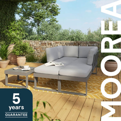 Modulært terrassemøbelsæt GoodHome Moorea til 6 personer