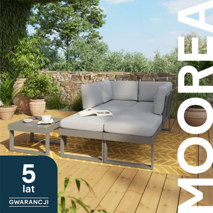 Modulært terrassemøbelsæt GoodHome Moorea til 6 personer