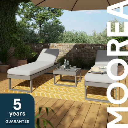 Modulært terrassemøbelsæt GoodHome Moorea til 6 personer
