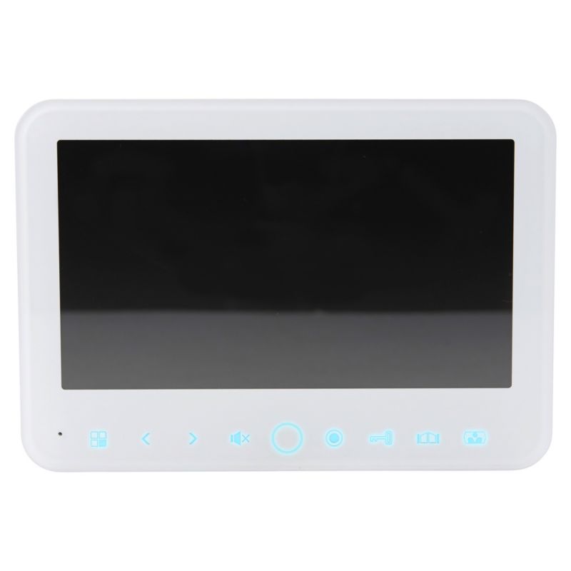 Blyss E2-FR/SH 7" touch-monitor til video-dørtelefon med port og låge