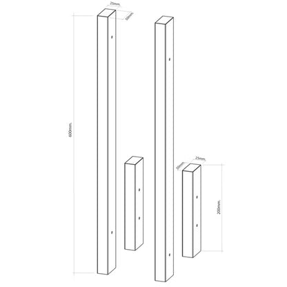 Monteringsliste Opvaskemaskine 45 cm Hvid