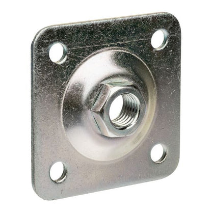 Monteringsplade M16 80x80 mm Galvaniseret Stål